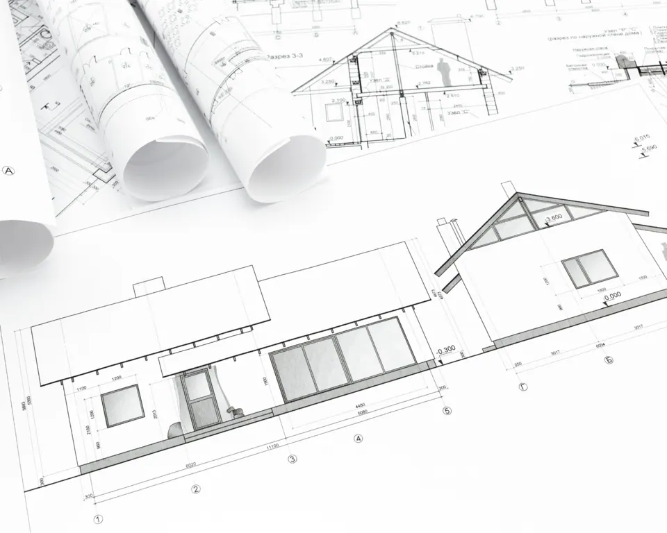 Planos de una vivienda unifamiliar