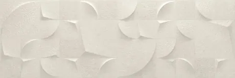 SHAPE ICON PEARL, Alicatado en relieve de cerámica 30x90mm, EdificART Girona